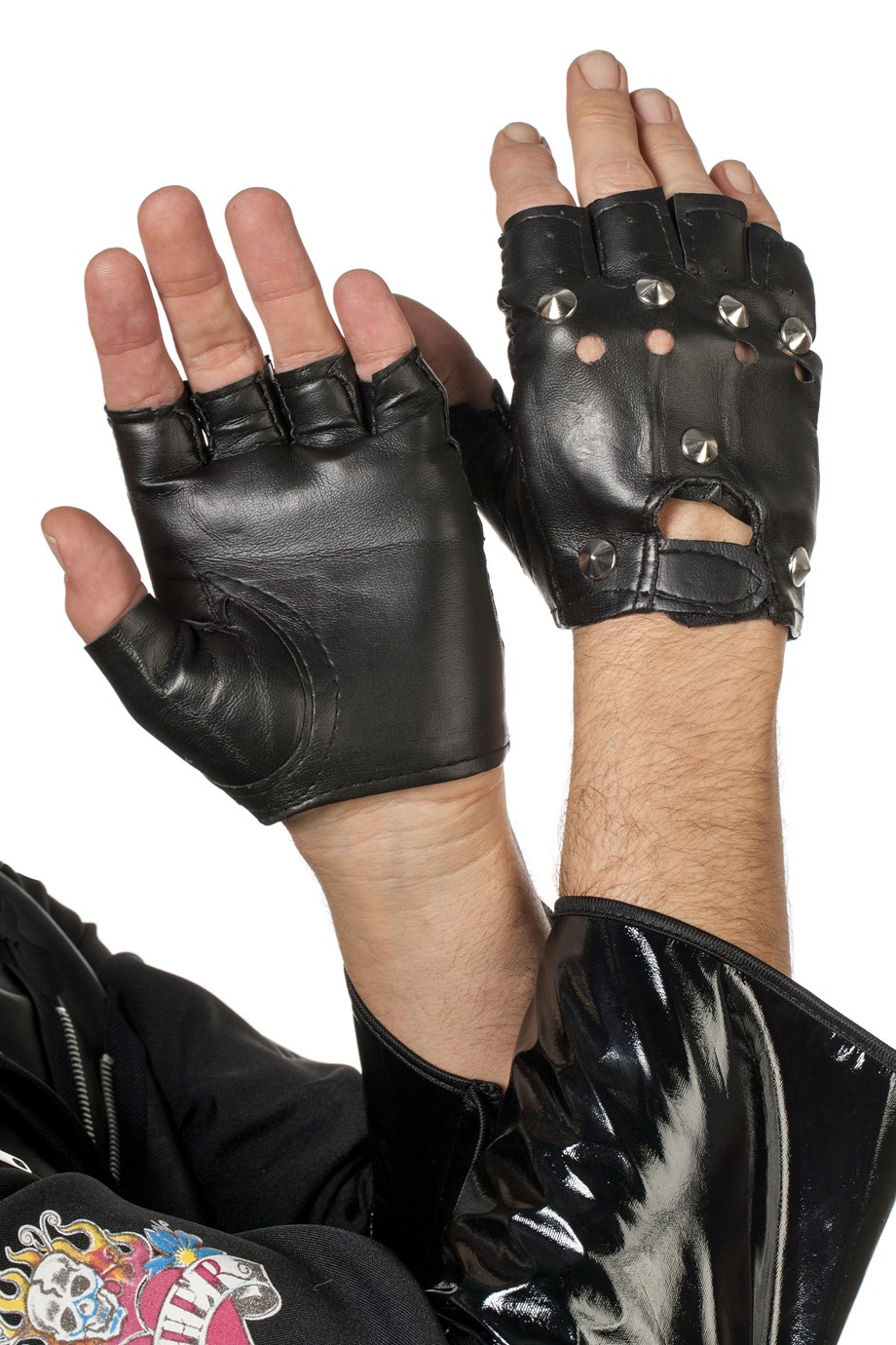 verkoop - attributen - Handschoenen punker/biker